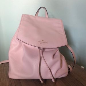 Blush pink Kate Spade backpack